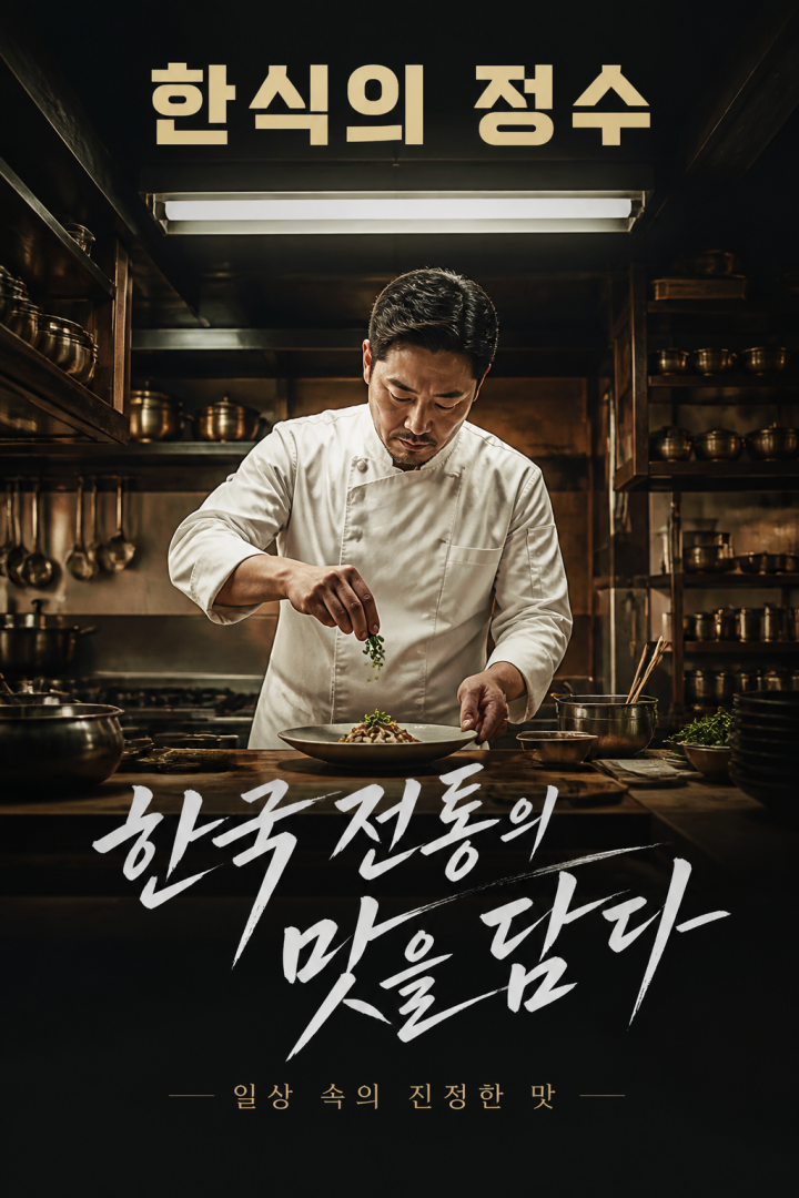 한국 셰프의 일상 포트레이트