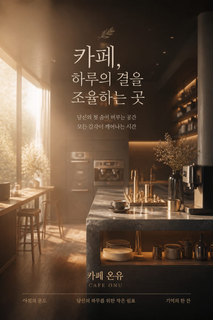 아늑한 카페 무드
