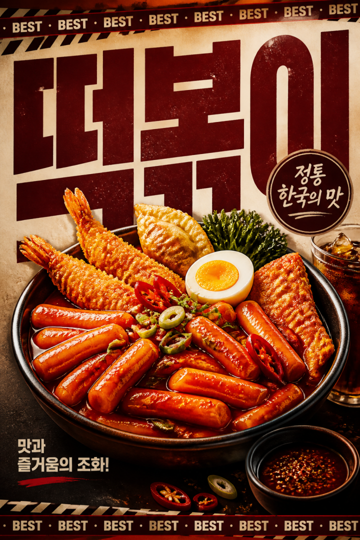 Korean Street Food Festival 포스터