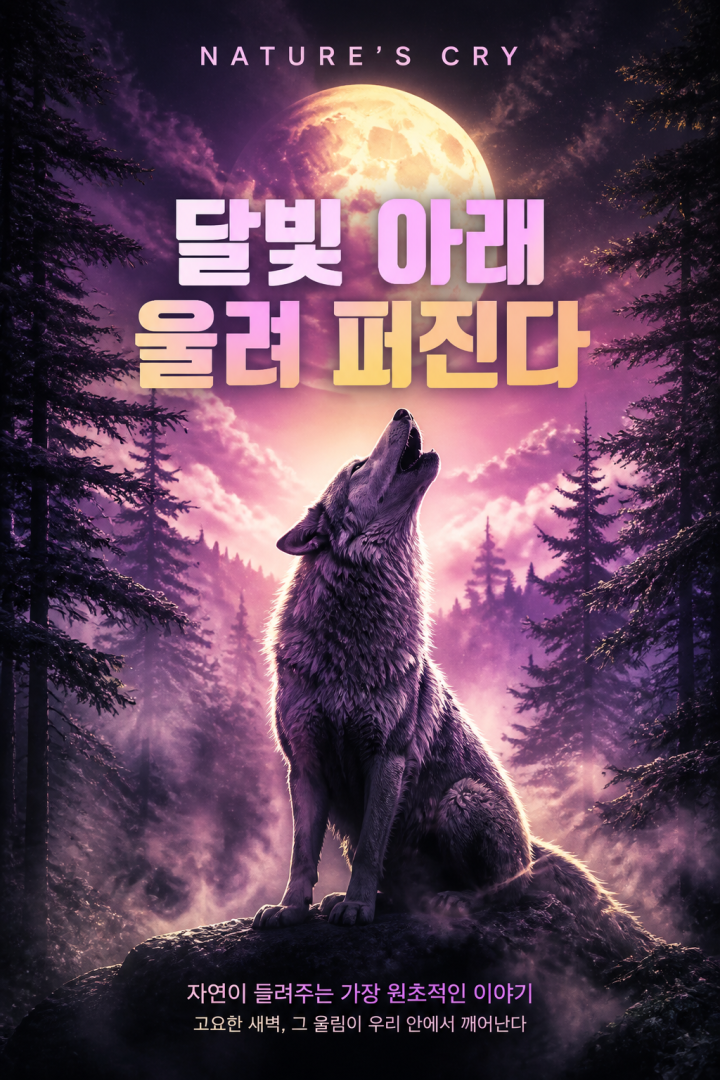 환상적인 늑대의 울음